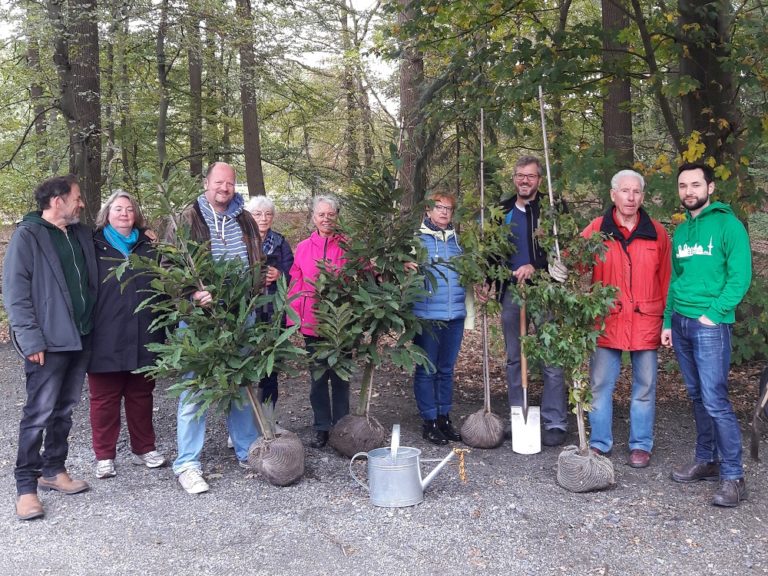 GRÜNE Hiltrup zur Aktion „Einheitsbuddeln“: Bäume pflanzen für unsere Zukunft!