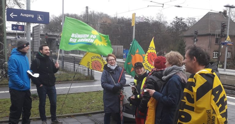 Mahnwache in Hiltrup