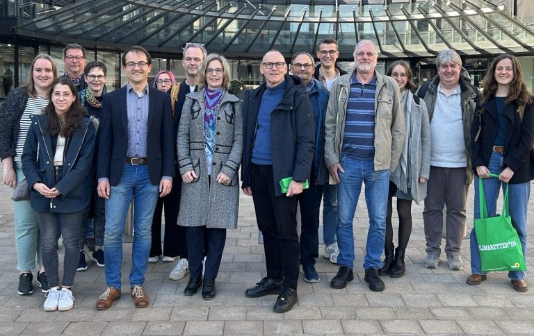 Hiltruper Grüne auf Tour zum Landtag Düsseldorf