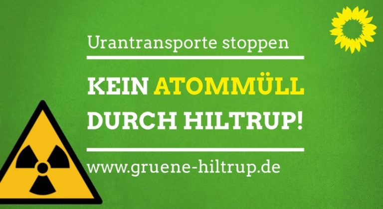 Erneut Atommüll durch  Hiltrup!