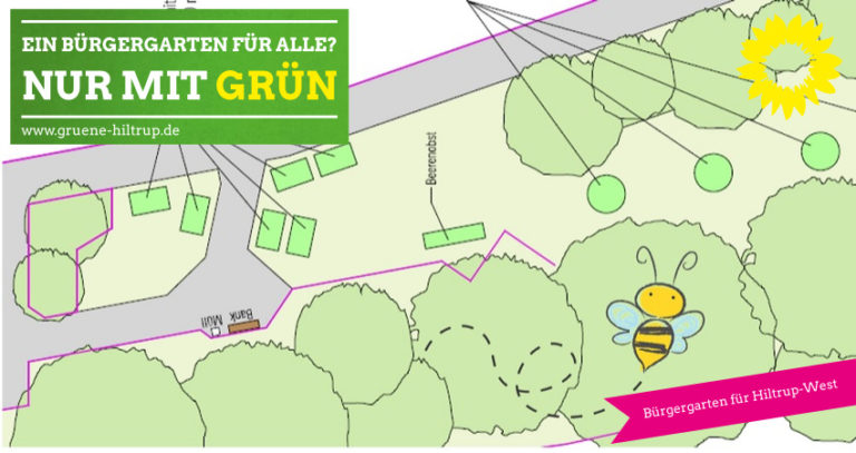 GRÜNE: Bürgergarten schreitet voran